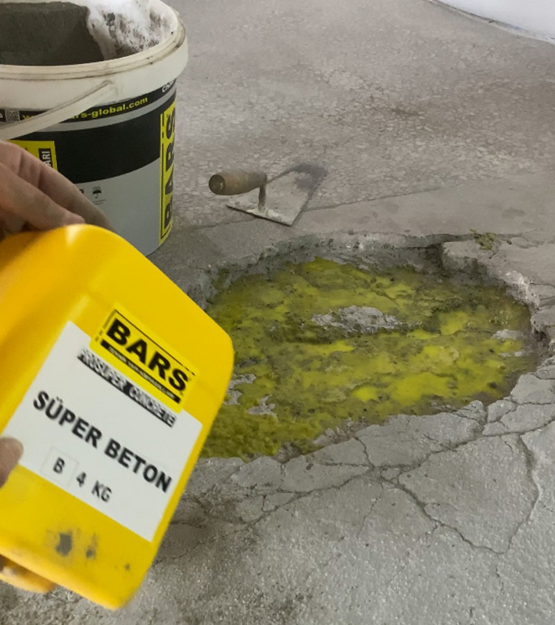 898 - BARS HIZLI KURUYAN ÇİMENTO ESASLI ZEMİN DOLGU VE TAMİR HARCI