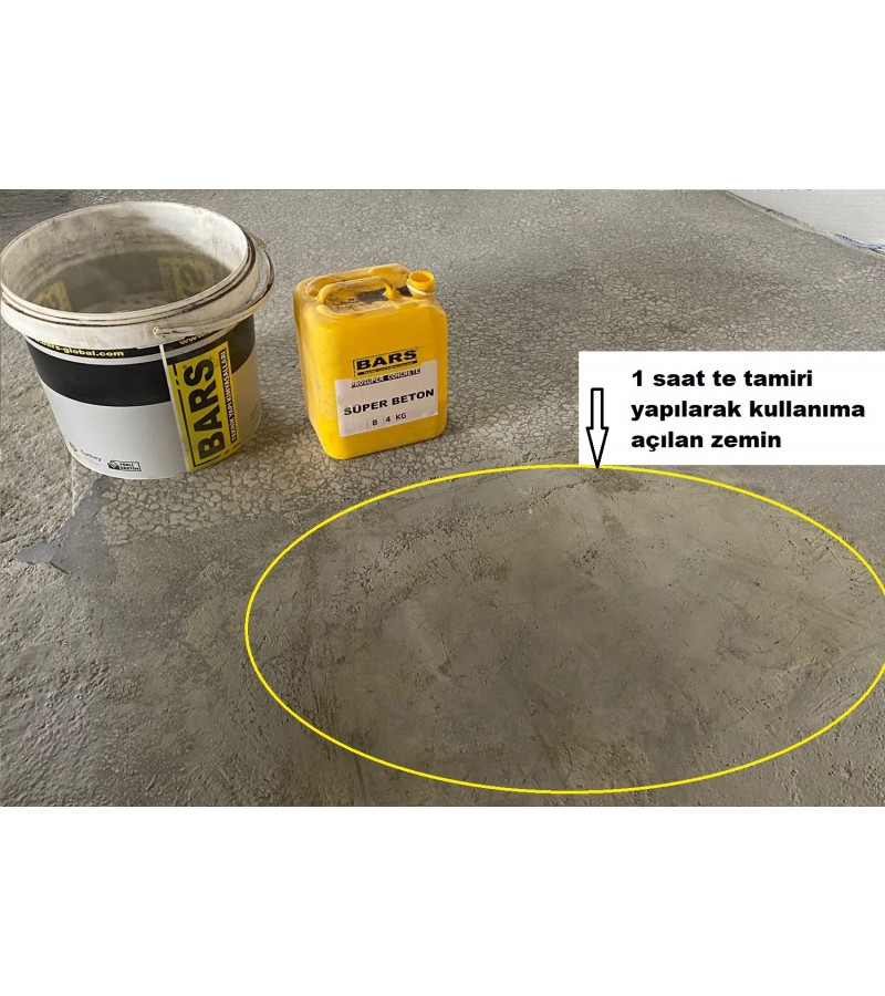 898 - BARS HIZLI KURUYAN ÇİMENTO ESASLI ZEMİN DOLGU VE TAMİR HARCI