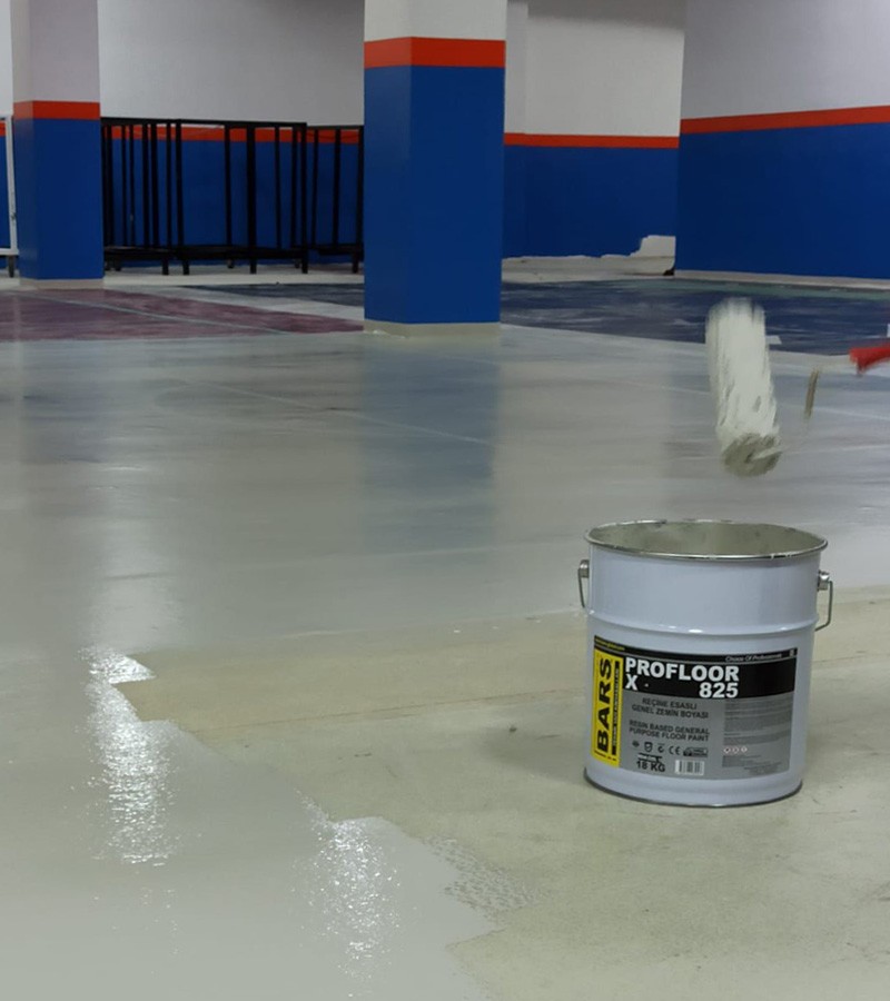 825 - BARS ZEMİN BOYASI (HİBRİT REÇİNE ESASLI)