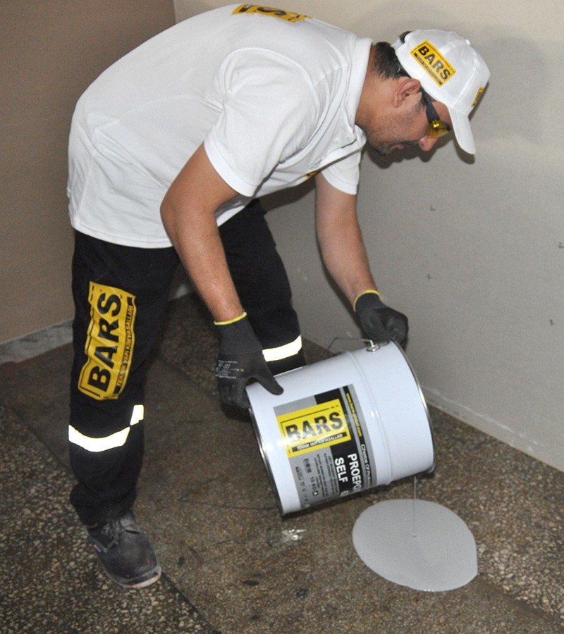 620 - BARS ÇİFT BİLEŞENLİ EPOKSİ ESASLI  SELF ZEMİN KAPLAMASI