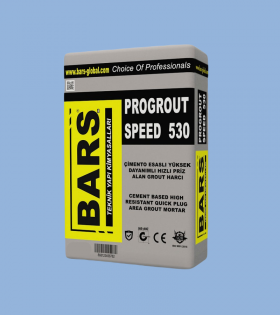 530 - BARS ÇİMENTO ESASLI  HIZLI KURUYAN TAMİR,DOLGU,SABİTLEME HARCI