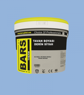 BARS SİYAH TAVAN BOYASI -DERİN SİYAH