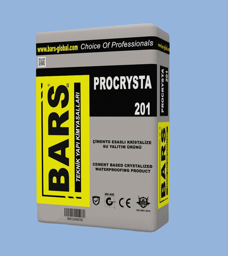 201 - BARS KRİSTALİZE SU YALITIM HARCI
