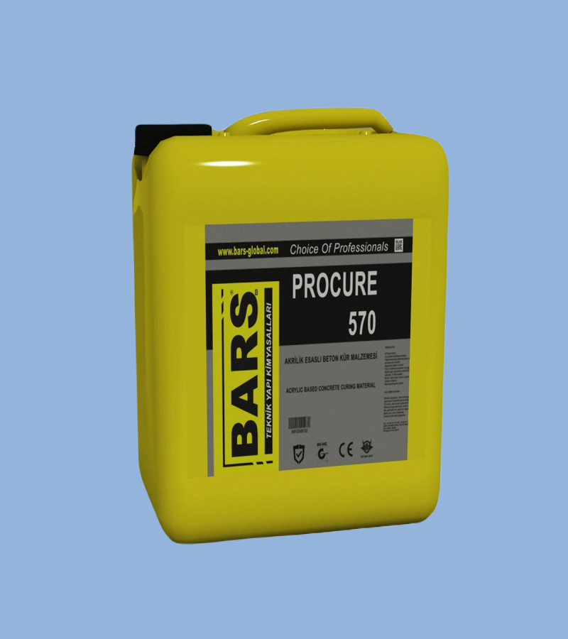 570 - BARS EMİLSÜYON ESASLI  SU BAZLI BETON KÜR MALZEMESİ