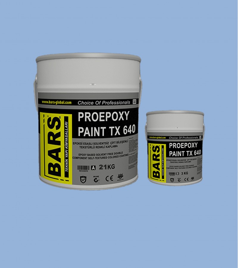 640 - BARS EPOKSİ ESASLI TEKSTÜRLÜ ZEMİN KAPLAMASI -PORTAKAL KABUĞU DESEN