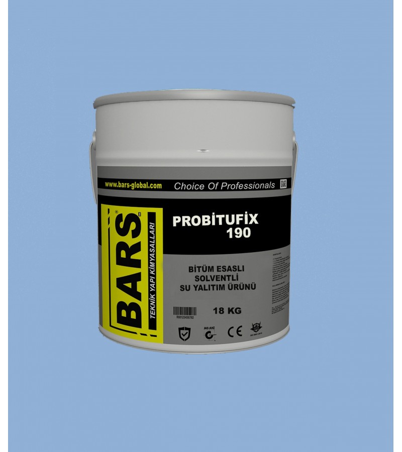 190 - BARS BİTÜM ESASLI SOLVENTLİ SU YALITIM ÜRÜNÜ