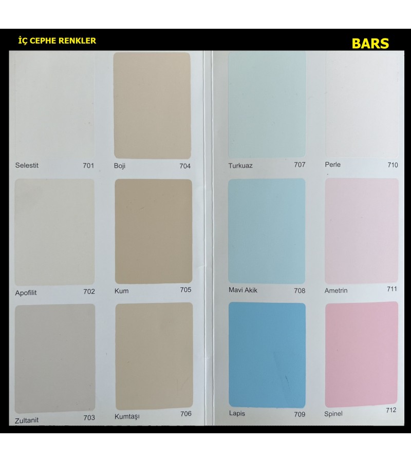 BARS İÇ CEPHE BOYASI