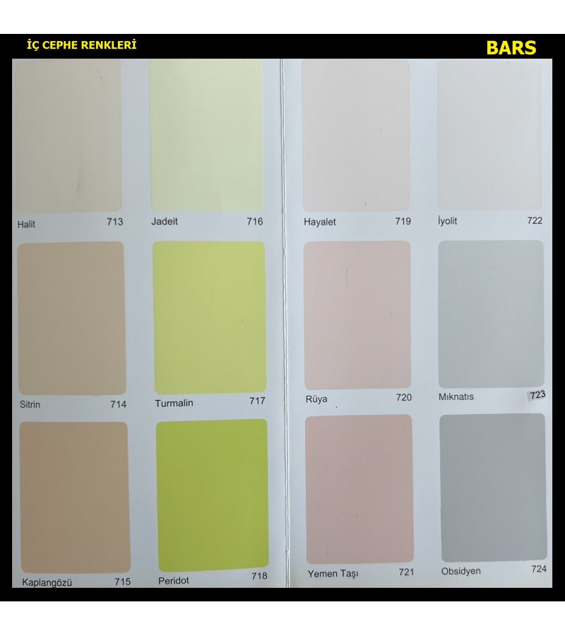 BARS İÇ CEPHE BOYASI