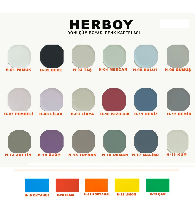 HERBOY DÖNÜŞÜM & YENİLEME BOYASI