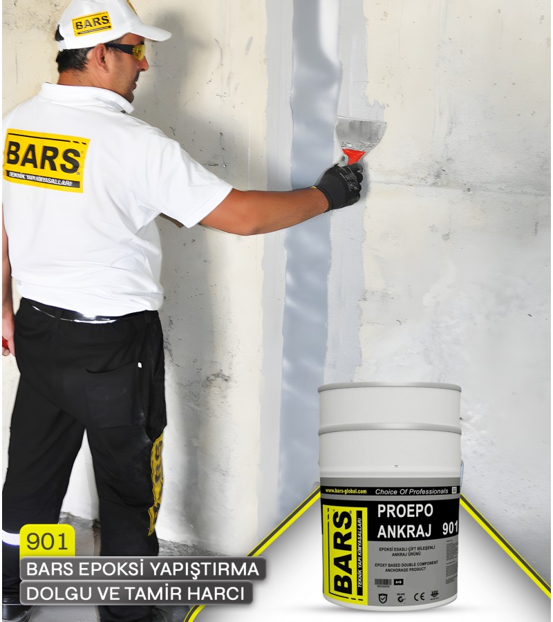 901 - BARS EPOKSİ YAPIŞTIRMA, DOLGU VE TAMİR HARCI